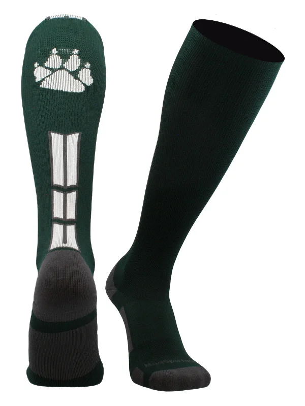 Dark Green/White