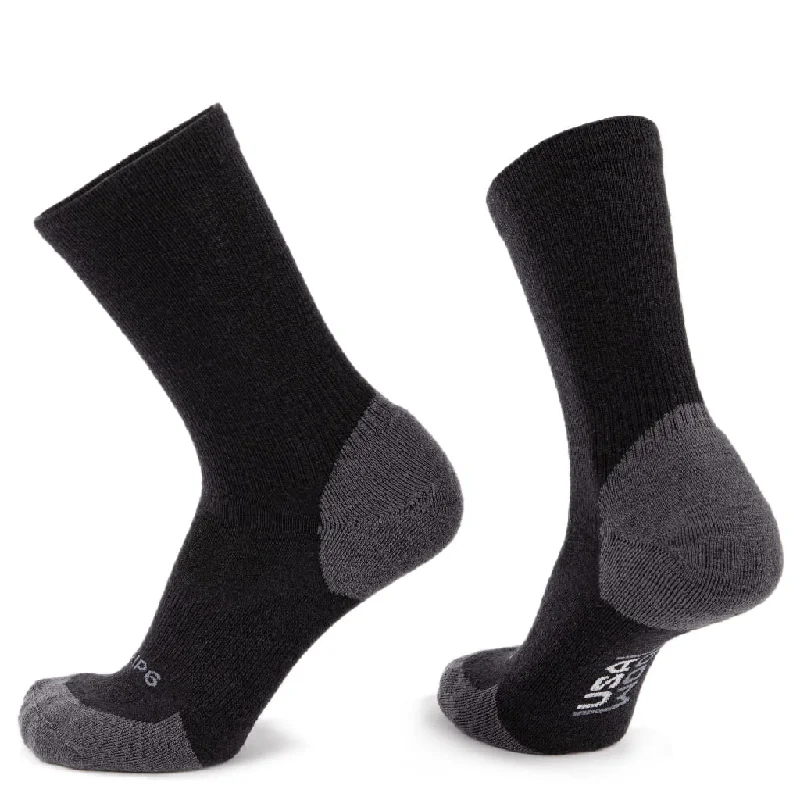 Weekend Savings Bonanza Wool Crew Sock - Everyday Black